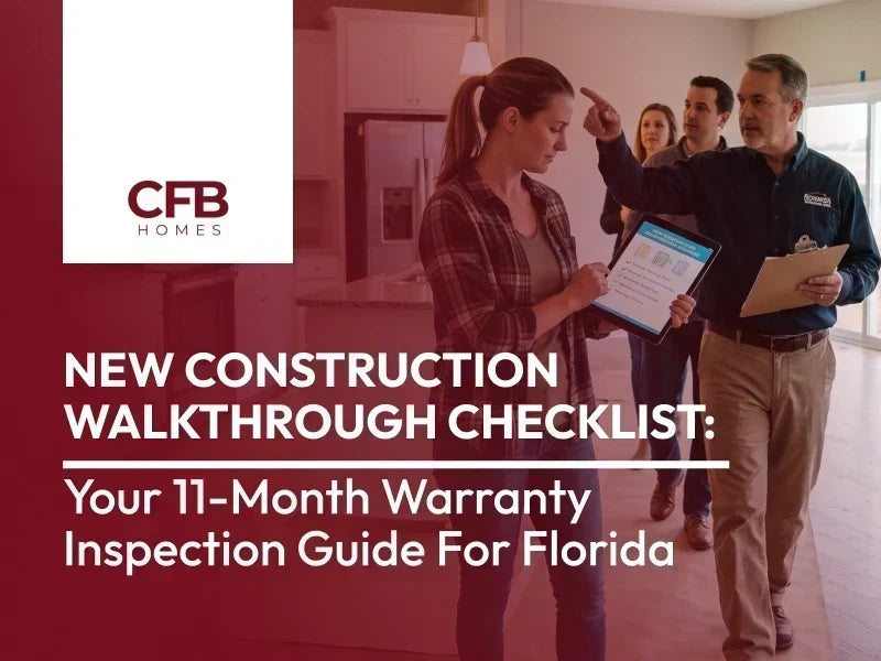new construction walkthrough checklist